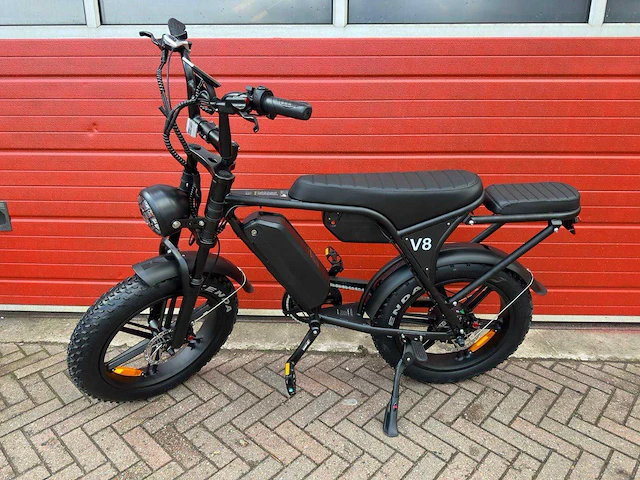 Ouxi fat bike v8 dubbele accu elektrische fiets - afbeelding 11 van  17