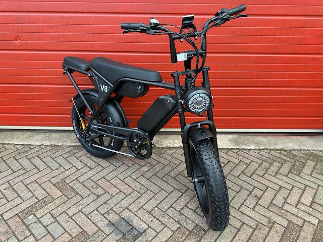 Ouxi fat bike v8 dubbele accu elektrische fiets - afbeelding 12 van  17
