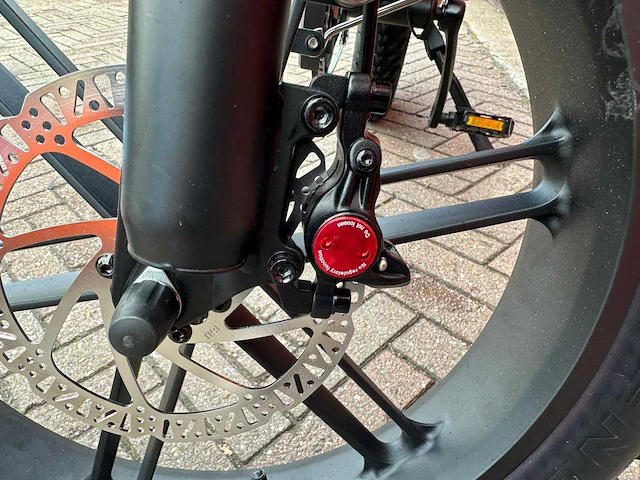 Ouxi fat bike v8 dubbele accu elektrische fiets - afbeelding 16 van  17