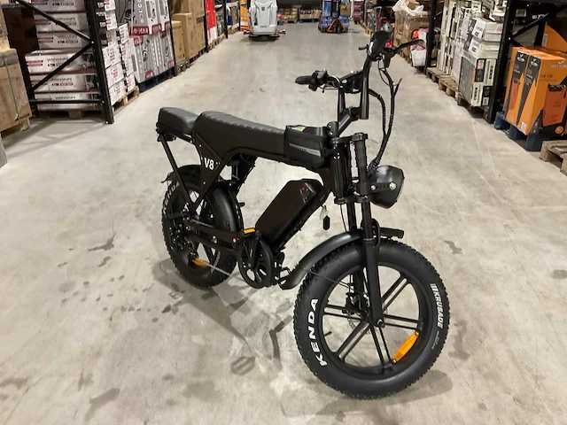 Ouxi fatbike v8 enkele accu elektrische fiets - afbeelding 25 van  29