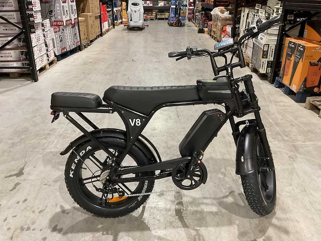 Ouxi fatbike v8 enkele accu elektrische fiets - afbeelding 27 van  29