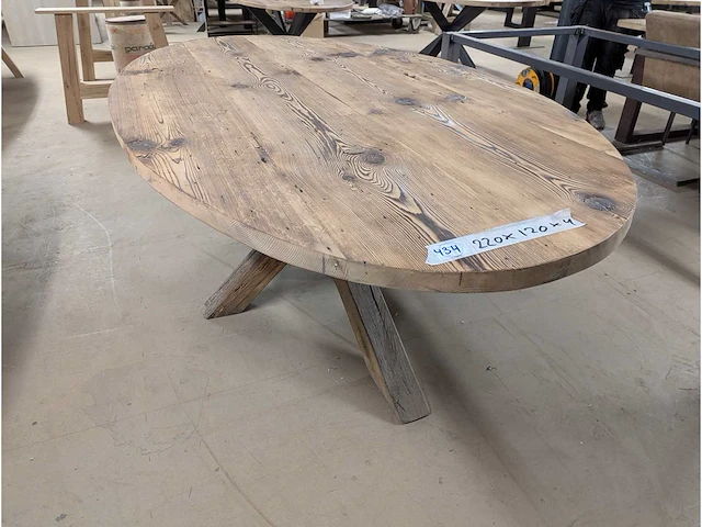 Ovaal - eetkamertafel (280 x 120) - afbeelding 1 van  3