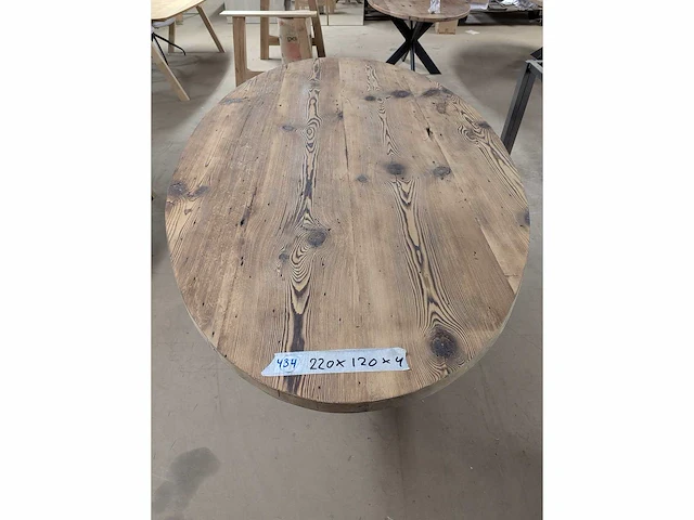 Ovaal - eetkamertafel (280 x 120) - afbeelding 3 van  3