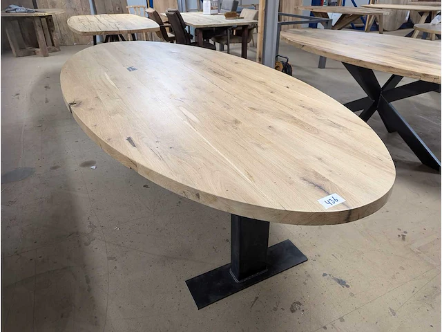 Ovaal - eetkamertafel (280 x 120) - afbeelding 1 van  3