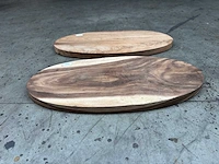 Ovaal suar salontafel blad (2x) - afbeelding 2 van  2