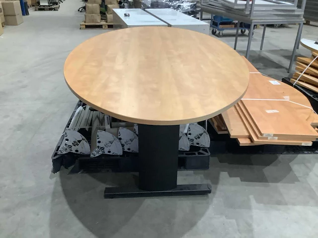 Ovale bureautafel - afbeelding 4 van  6