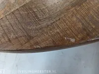 Ovale eetkamertafel , mango hout - afbeelding 6 van  6