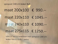 Ovale eetkamertafel - afbeelding 9 van  9