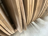 Ovale eikenhout tafelblad 2400x1200 (7x) - afbeelding 7 van  7