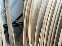 Ovale eikenhout tafelblad 2800x1200 (4x) - afbeelding 3 van  8