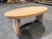 Ovale salon / bijzet tafel - afbeelding 1 van  3
