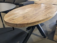 Ovelo eettafel 160 x 90 cm - mangohout, by fonq - afbeelding 3 van  3
