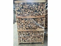 Oven gedroogd eiken haardhout 8m³ (4x pallet) - afbeelding 4 van  10