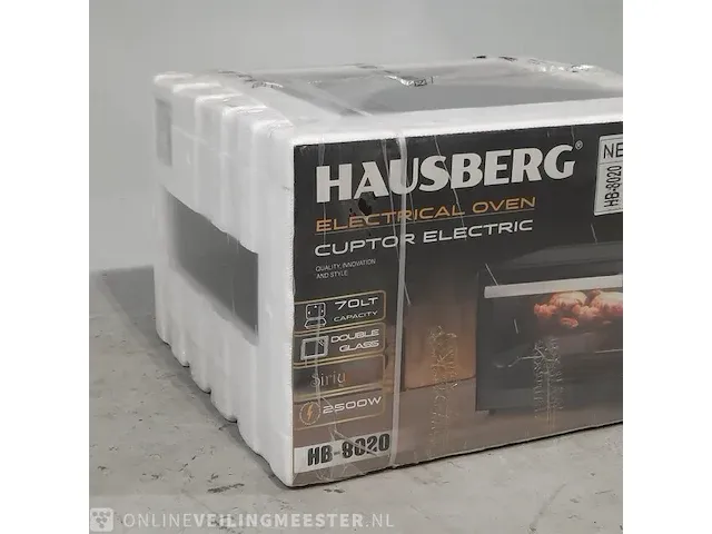 Oven hausberg, hb-8020 - afbeelding 3 van  8