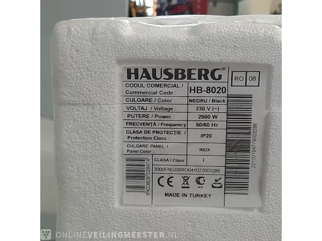 Oven hausberg, hb-8020 - afbeelding 6 van  8