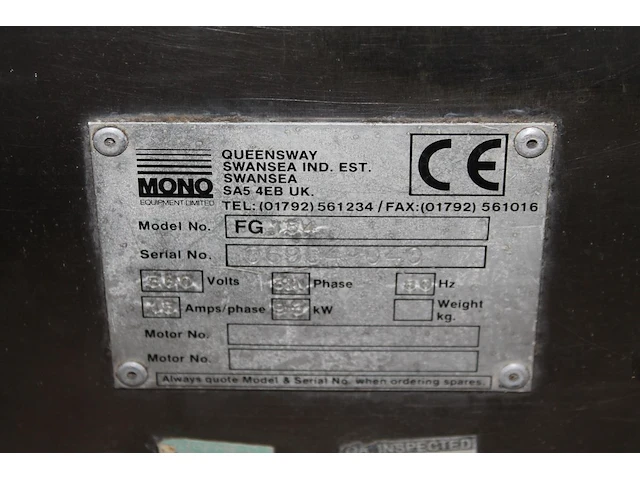 Oven mono. afmeting 90 x 82 x 57 cm. - afbeelding 3 van  3