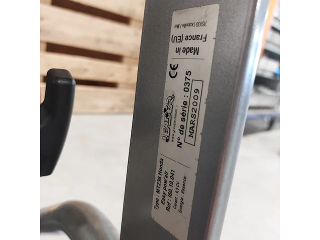 Overdrukventilator, leader, mt 236 honda easy pow'air, 2009 - afbeelding 10 van  10