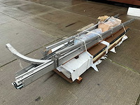 Overheaddeur met rvs railsen (2,00x2,30 mtr) ongebruikt - afbeelding 1 van  12