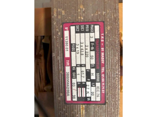 Overige apparatuur gelijkloopinrichting - afbeelding 4 van  15