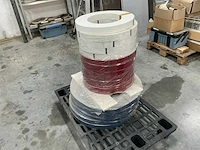 Overige kantenbanden 52mm x 2mm, grijs rood en wit - afbeelding 4 van  9