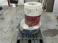Overige kantenbanden 52mm x 2mm, grijs rood en wit - afbeelding 5 van  9