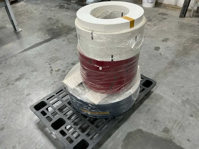 Overige kantenbanden 52mm x 2mm, grijs rood en wit - afbeelding 6 van  9