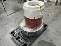 Overige kantenbanden 52mm x 2mm, grijs rood en wit - afbeelding 6 van  9