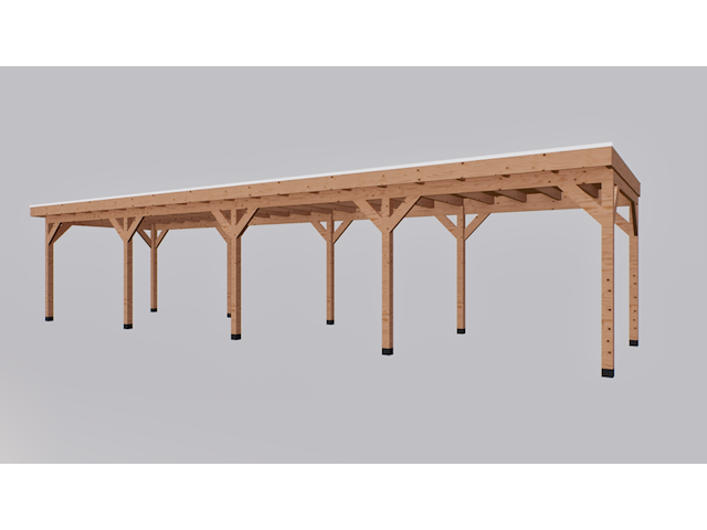 Overkapping 300x1200cm verando - afbeelding 2 van  8