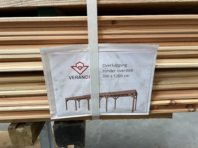 Overkapping 300x1200cm verando - afbeelding 3 van  8