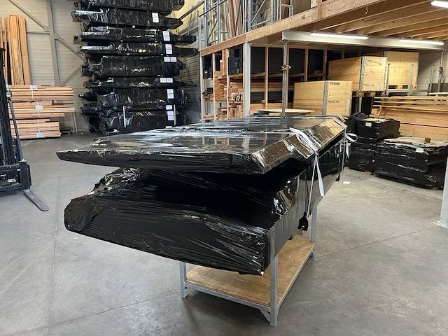 Overkapping 300x300cm incl achterwand, verando - afbeelding 3 van  11