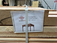 Overkapping 300x300cm incl achterwand, verando - afbeelding 4 van  11