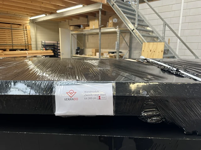 Overkapping 300x300cm incl achterwand, verando - afbeelding 10 van  11
