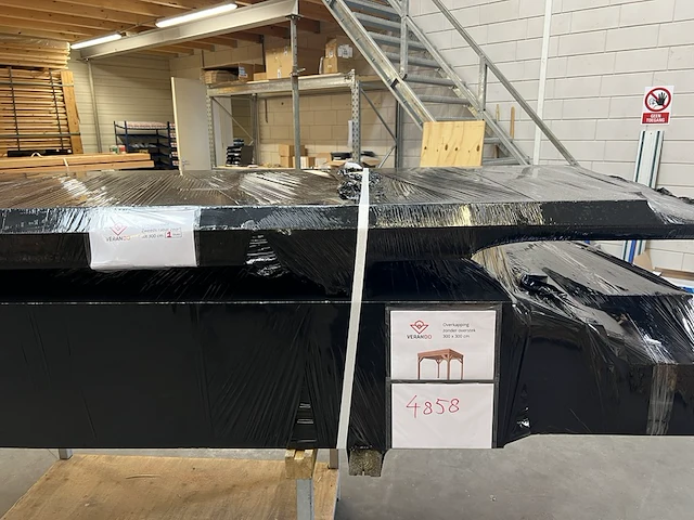 Overkapping 300x300cm incl achterwand, verando - afbeelding 11 van  11