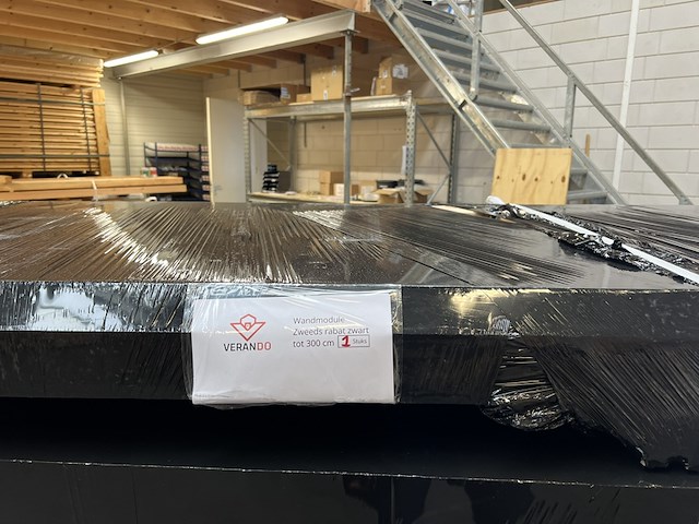 Overkapping 300x300cm incl achterwand verando - afbeelding 10 van  11