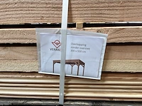 Overkapping 300x500cm incl achterwand, verando - afbeelding 4 van  11