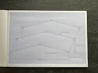 Overkapping constructie 32,00x 10,00 mtr (320m2) - afbeelding 7 van  15