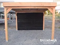 Overkapping met achterwand 400x400 cm - afbeelding 7 van  7