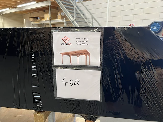 Overkapping met overstek 300x600cm, verando - afbeelding 9 van  10