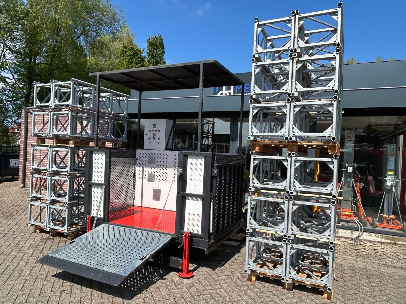 Overtollig bouwmaterieel, houtbewerkingsmachines en gereedschap