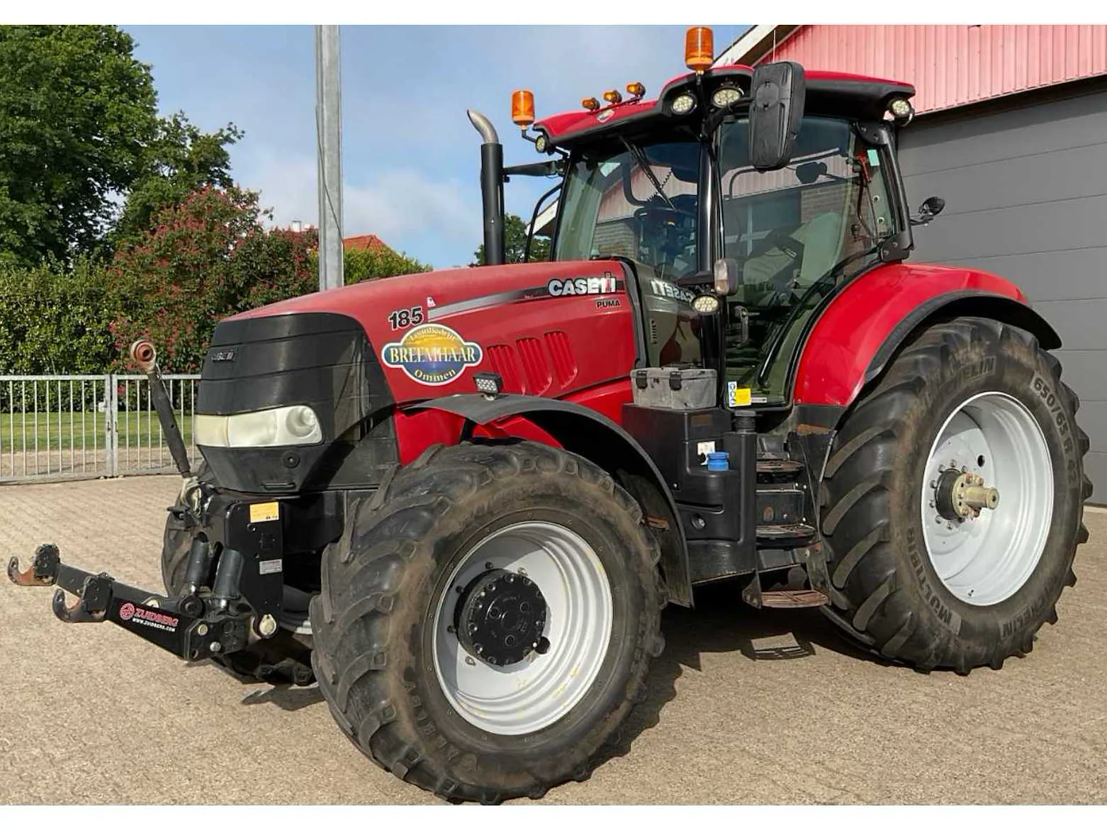 Overtollige agrarische machines, traktoren en onderdelen loonbedrijf breemhaar