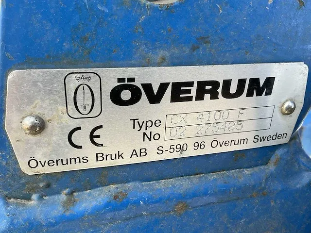 Överum cx 4100 f ploeg - afbeelding 22 van  29