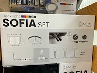 Owlia sofia rgb vlonder led spots (11x) - afbeelding 3 van  3