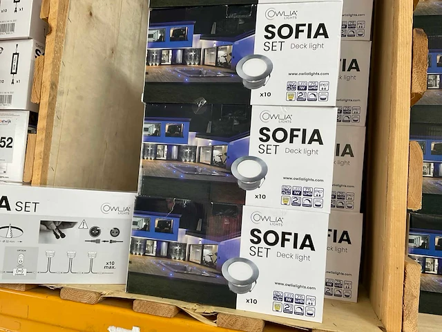 Owlia sofia vlonder led spots (10x) - afbeelding 1 van  4