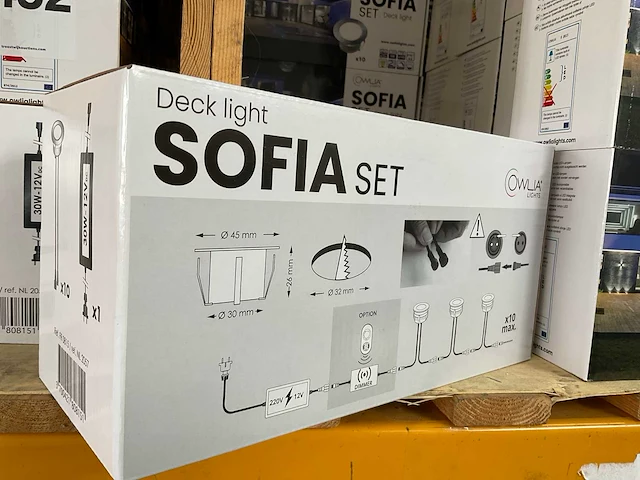 Owlia sofia vlonder led spots (10x) - afbeelding 4 van  4