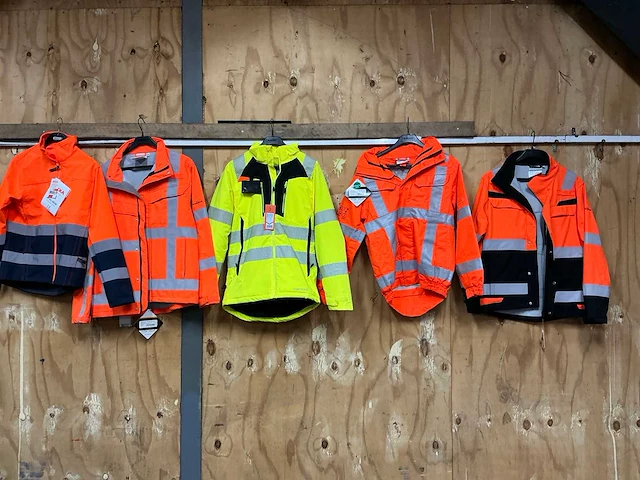 Oxxa high visibility werkjas (5x) - afbeelding 1 van  6