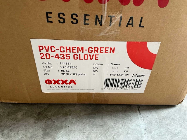 Oxxa pvc-chem werkhandschoen (288x) - afbeelding 4 van  5