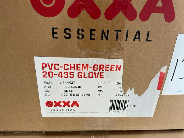 Oxxa pvc-chem werkhandschoen (288x) - afbeelding 5 van  5
