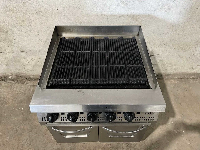 Ozti - odg 8090 - lavasteengrill - afbeelding 3 van  7
