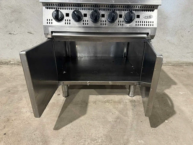 Ozti - odg 8090 - lavasteengrill - afbeelding 4 van  7