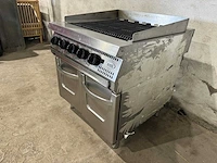Ozti - odg 8090 - lavasteengrill - afbeelding 5 van  7